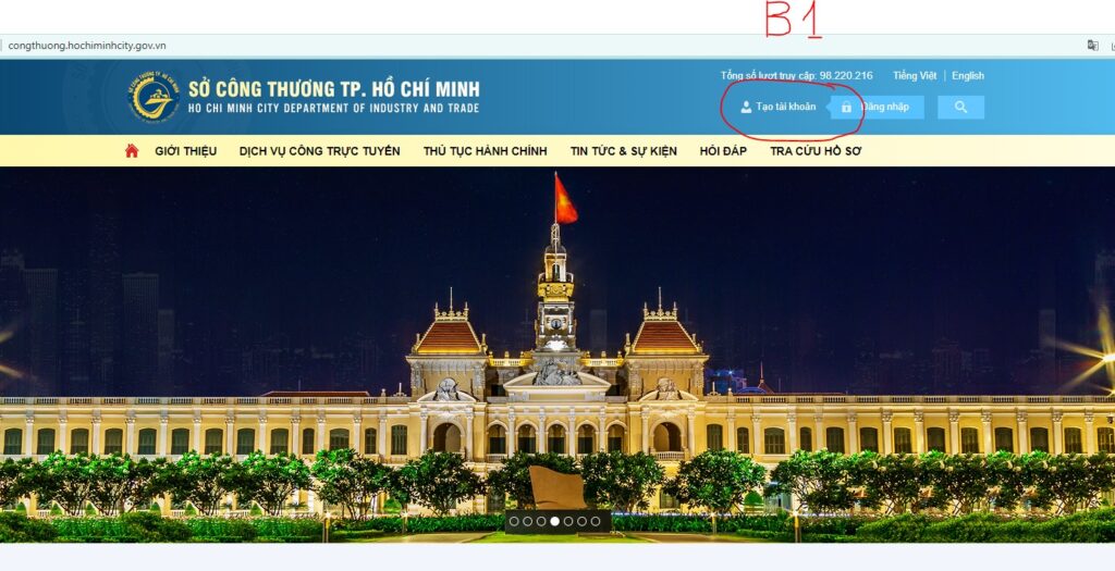bước 1